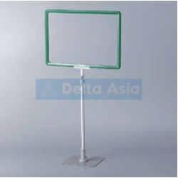 Frame stand with metal base