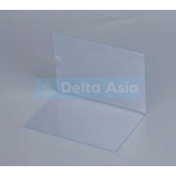 PVC L Shape Sign Holder