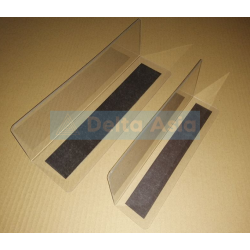 PVC L Shape Divider With Magnetic Tape
